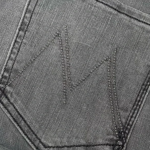 NWT MOTHER The Tomcat Roller Frayed Wide Leg Jeans Dancing in the Moonlight 32 - Picture 14 of 16